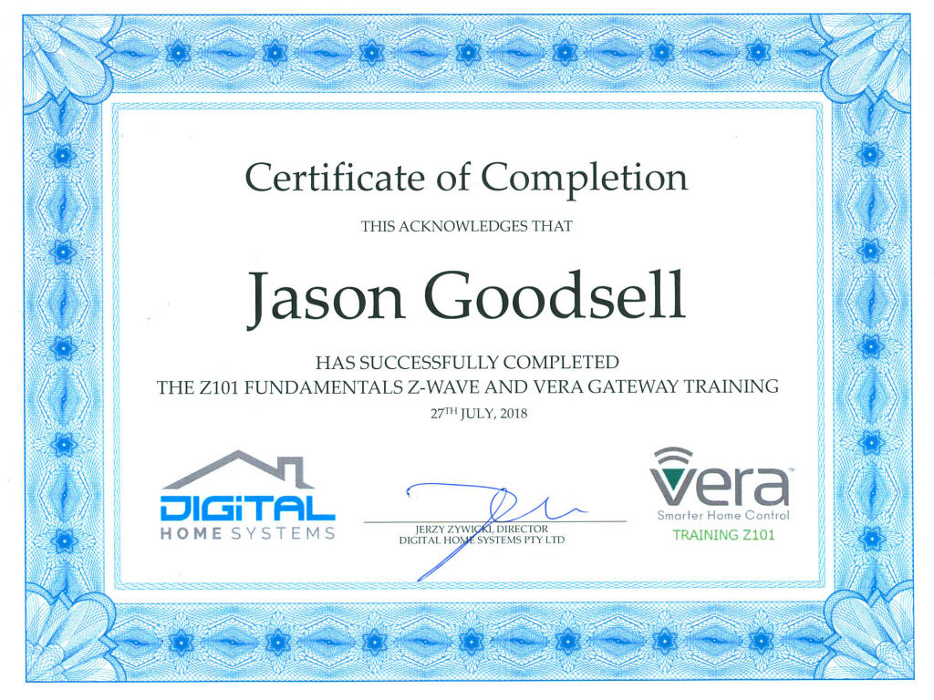 Z Wave Certification